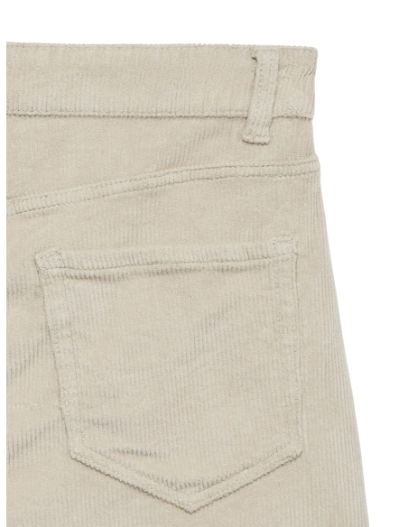 Pantalon Barrel Oatmeal VMBILLIE Longueur 32 Vero Moda - 3 | GIÙ